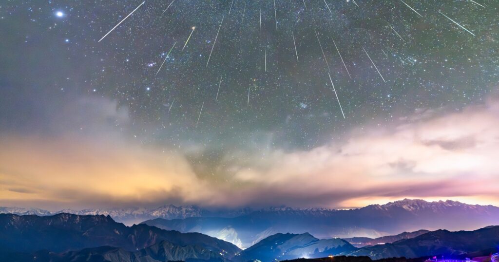 Geminid meteor shower to peak with shooting stars Friday night into Saturday