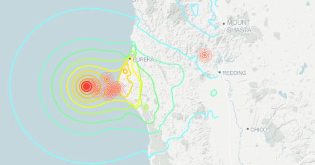 Tsunami warnings in California and Oregon lifted after 7.0-magnitude earthquake