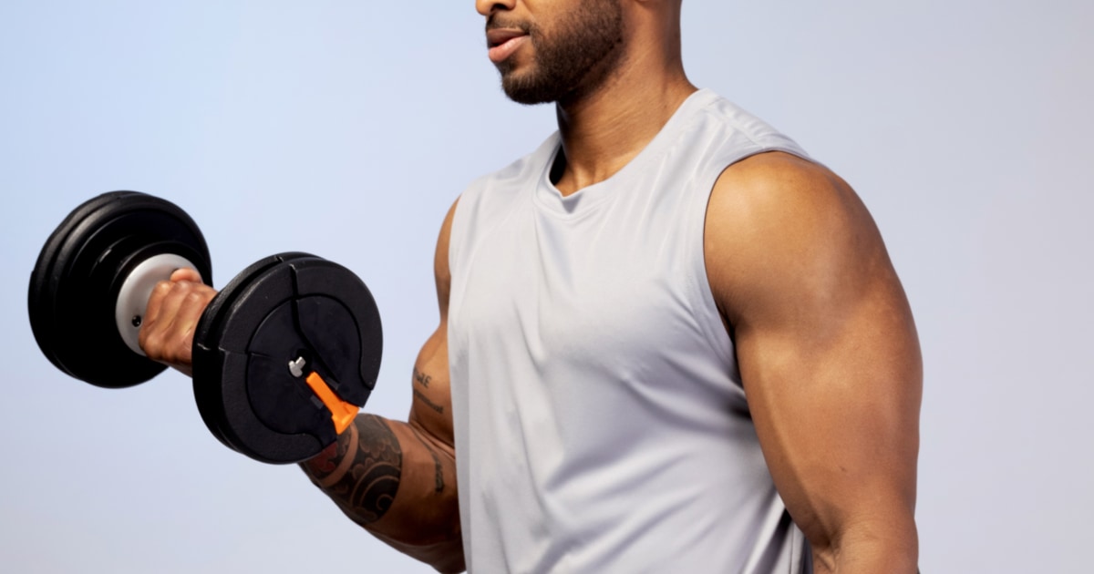 The Best At-Home Dumbbell Workout For Beginners